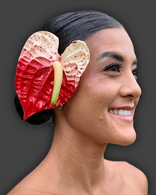 Large Foam Anthurium Pick                                                  